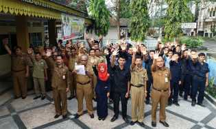 Diskominfotik Bengkalis Kumandangkan Deklarasi Anti Hoax