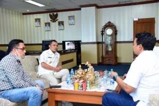 Temui Wabup, Kasat Resnarkoba Bahas Pengendalian Narkoba di Bengkalis