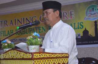 Bupati Bengkalis Buka TC Kafilah MTQ Kabupaten Bengkalis 2017