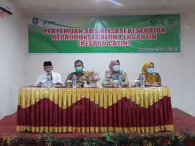 Diskes Bengkalis Sosialisasi Kesehatan Reproduksi Calon Pengantin 