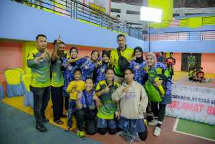 Takraw Putri Bengkalis Raih Emas, Putra Melaju ke Final