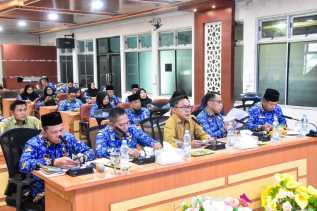 Penilaian Kinerja, Pemkab Bengkalis Paparkan Pelaksanaan Aksi Konvergensi Penurunan Stunting 