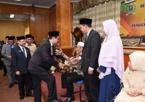 Bupati Ucapkan Selamat dan Tahniah kepada Syaukani