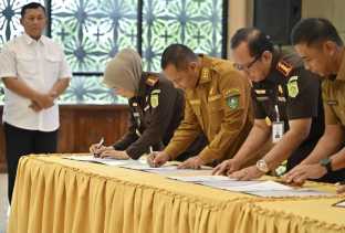 Pemkab Bengkalis Siap Dukung Implementasi Pidana Kerja Sosial Bagi Pelaku Pidana