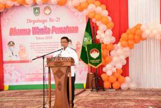 Pj Bupati Bengkalis Ucapkan Selamat HUT ke-21 DWP