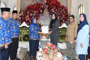 Bupati Kasmarni Terima Audiensi KPU Bengkalis, Bahas Tahapan Pemilihan Serentak 2024