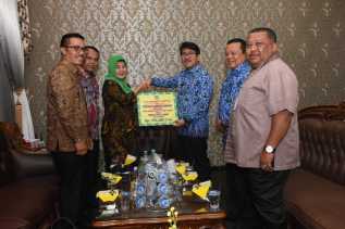  Plt Sekda Lampung Hamartoni Ahadis Sampaikan Terima Kasih ke  Masyarakat Kabupaten Bengkalis