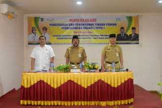 Bupati Bengkalis Buka Sosialisasi TPPO