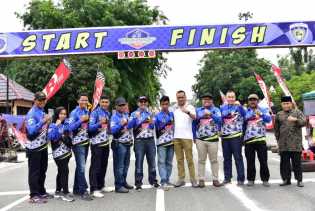 Bupati Amril Apresiasi Kejurda Balap Motor Korwil IMI Bengkalis Championship