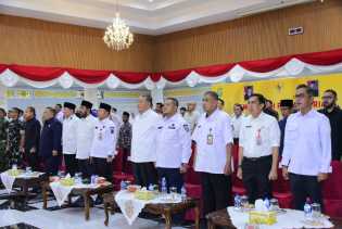 Komisioner KI Riau Periode 2026–2030 Dilantik, Bupati Bengkalis Sampaikan Ucapan Selamat