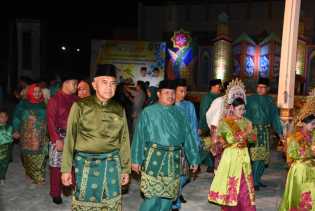 Pembukaan MTQ ke-42 Bengkalis Dihadiri Gubri dan 3 Kepala Daerah
