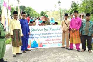 Warga Simpang Baru Teluk Latak Adakan Pawai Sambutt Bulan Suci Ramadhan 1439 H