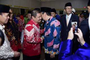 Bupati Amril Mukminin hadiri acara Pengukuhan Kepengurusan FPK Periode 2019-2022  dan FKDM Riau