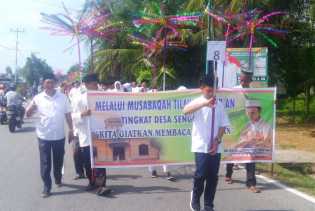 Ribuan Jemaah 14 Masjid/Musala Ikuti Pawai Taaruf MTQ ke-XI Desa Senggoro