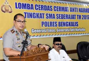 Abas Basuni : Katakan Narkoba Musuh Bersama