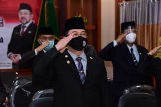 Via Streaming, Pj Bupati Ikuti Upacara Peringatan Hari Kesaktian Pancasila
