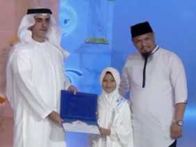 Humaira Juara 2 Kompetisi Iqra di Abudabi