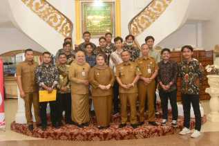 Bupati Kasmarni Terima Audiensi Paguyuban Mahasiwa Kecamatan