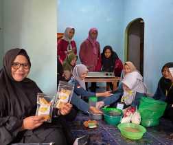 Mahasiswa KKN STAIN Bengkalis Taja Kewirausahaan Teluk Papal