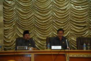 DPRD Rapat Ranperda Pembiayaan Transportasi Jama’ah Haji, Pembentukan PDAM  dan Penyertaan Modal PT.BSP