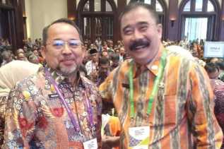 Hari Ini Sekda Bengkalis H Bustami HY Ikuti Rakornas Pengawasan Intern Pemerintah