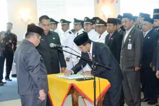 3 Kabag Setda dan 5 Sekretaris Perangkat Daerah di Bengkalis Berganti
