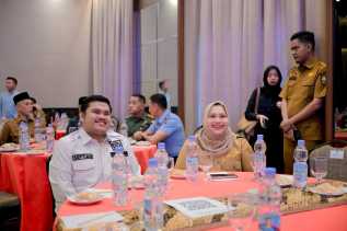 Perkuat Koordinasi dan Kolaborasi, Bupati Kasmarni hadiri kegiatan Pembinaan Forkopimda tingkat Pusat