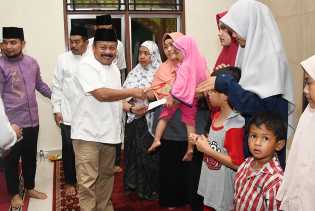 Puasa ke-14, Tim Safari Ramadhan Pemkab Bengkalis Kunjungi Masjid As-Salam