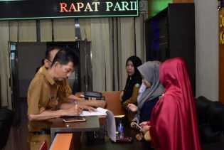 Rapat Paripurna Pengesahan P-APBD Bengkalis 2019 Ditunda Hingga Pukul 14.00 WIB