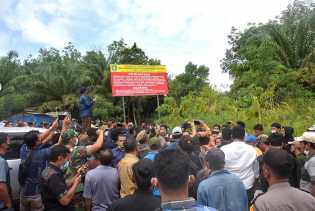 Tak Lagi Kantongi Izin, Pemda Bengkalis Segel PT. SIPP