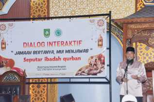 Bupati Kasmarni Sambut Baik dan Apresiasi Dialog Interaktif, Tentang Ibadah Qurban yang Ditaja MUI Bengkalis
