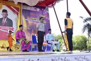 BPBD Bengkalis Gelar Gladi Resik Upacara Siaga Darurat Bencana Kabut Asap