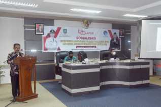 Diskominfotik Gelar Sosialisasi SP4N dan LAPOR
