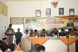 Tahun 2020, Kecamatan Talang Muandau Dapat Alokasi Anggaran Rp.42,22 Miliar