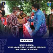 Peringati HDK ke 76, Kemenkumham Dukung Pemerintah Tangani Covid-19