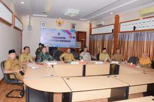Wakil Bupati Bengkalis Ikuti Rakor Rutin Pengendalian Inflasi 