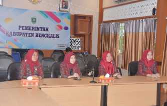DWP Bengkalis Ikuti Webinar Pencegahan dan Penanganan Kekerasan Di Lingkungan Pendidikan 