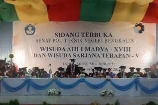 Polbeng Sukses Gelar Wisuda Sesi Pertama