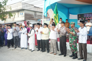 Pawai Taaruf Sambut Tahun Baru Islam 1441 H di Kecamatan Mandau Sangat Meriah