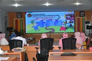 Bengkalis Ikuti Evaluasi KLA Tahun 2021 Secara Virtual Kementerian PPPA 