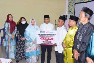 Bupati Kasmarni dan Rombongan Lanjutkan Safari Ramadhan di Kecamatan Bandar Laksamana, Jalin Silaturahmi dan Serap Aspirasi