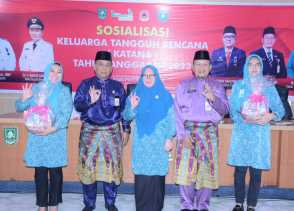 Bupati Kasmarni Apresiasi Kepada BPBD dan Tim Penggerak PKK Bengkalis Atas Digelarnya Sosialisasi Katana