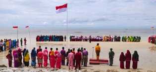 Unik dan Menarik, Peringatan Hari Sumpah Pemuda ke-91 Tahun 2019 di Pantai Makeruh