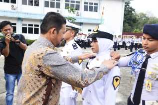 Calon Taruna-Taruni Polbeng, Resmi Dilantik, Kasmarni: Ini Awal Pembentukan Karakter, Disiplin dan Mental