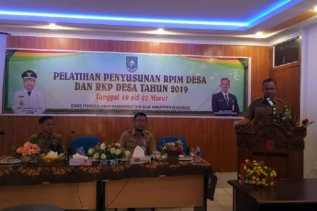 96 Orang Perwakilan 32 Desa Ikuti Pelatihan Penyusunan RPJMDes dan RKPDes