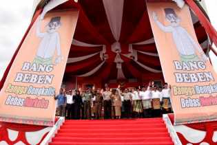 Kapolres Resmikan Maskot Bang Beben