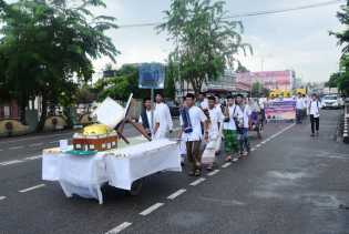 SMAN 1 Bengkalis Sambut Bulan Ramadhan dengan Pawai