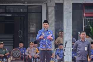 Kobarkan Bela Negara Untuk Indonesia Maju, Wabup Pimpin Upacara Hari Bela Negara