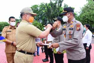 Ungkap Sejumlah Kasus, Personil Polres Bengkalis Raih Penghargaan
