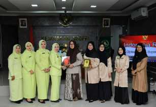 Jalin Silaturahmi dan Perkuat Sinergi, GOW Bengkalis Kunjungan ke IAD